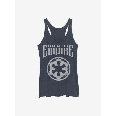 Galactic Empire Inspired Girls Tank Top - Star Wars Rogue One BLUE