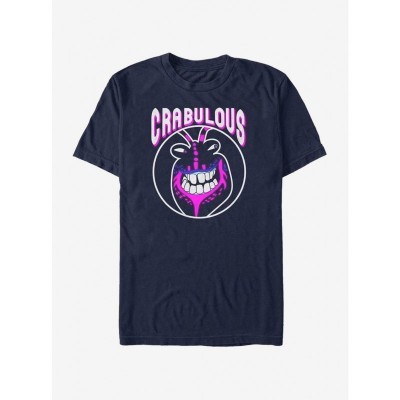 Disney Moana Crab Design Men's Lightweight T-Shirt - Blue