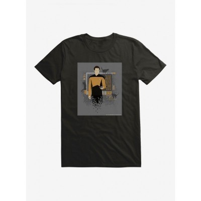 Star Trek TNG Data Lightweight Cotton Men's T-Shirt