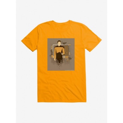 Star Trek TNG Data Lightweight Cotton Men's T-Shirt