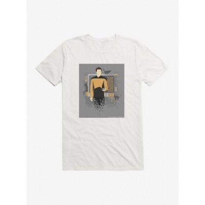 Star Trek TNG Data Lightweight Cotton Men's T-Shirt