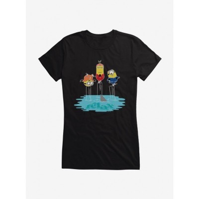 Minions Zen Printed T-Shirt for Girls