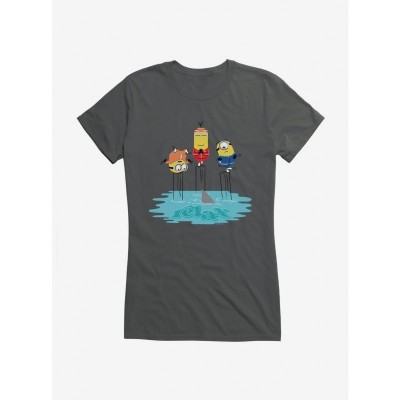 Minions Zen Printed T-Shirt for Girls