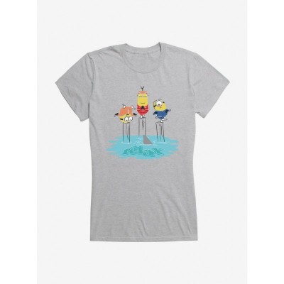 Minions Zen Printed T-Shirt for Girls