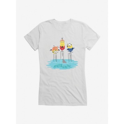 Minions Zen Printed T-Shirt for Girls