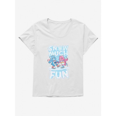 Care Bears Winter Fun Plus Size T-Shirt for Girls