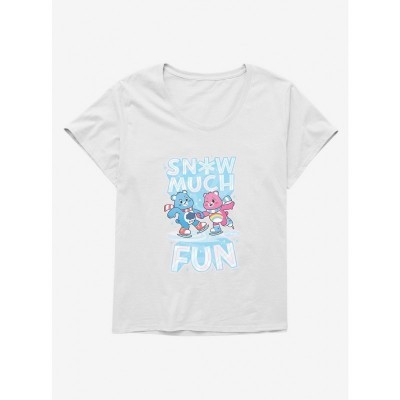 Care Bears Winter Fun Plus Size T-Shirt for Girls