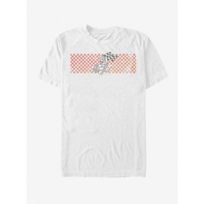 Nintendo Men's Lightweight White Mario Graphic T-Shirt