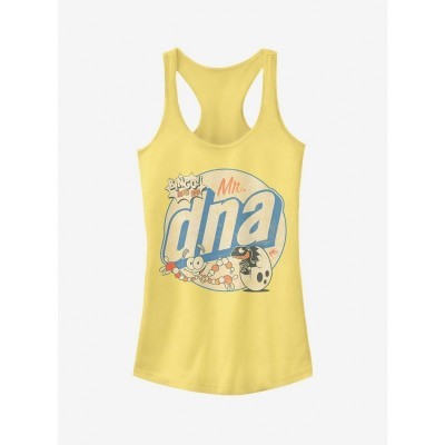 Mr. DNA Cartoon Tee for Girls - Yellow Comfort Fit
