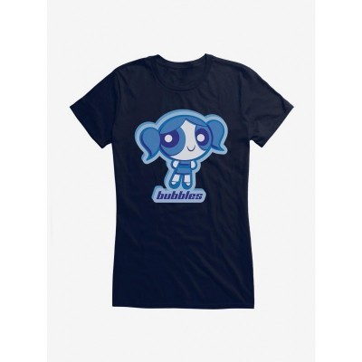 Bubbles from Powerpuff Girls Lightweight Girls T-Shirt