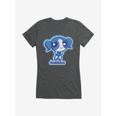 Bubbles from Powerpuff Girls Lightweight Girls T-Shirt