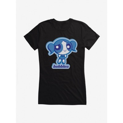Bubbles from Powerpuff Girls Lightweight Girls T-Shirt