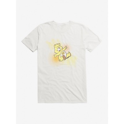 Care Bears Retro Funshine Bear Lightweight Cotton Men's T-Shirt