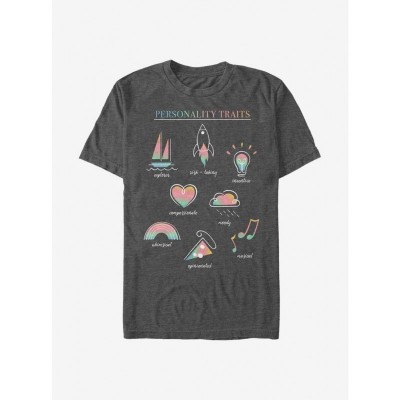 Disney Pixar Soul Graphic T-Shirt for Men - Grey