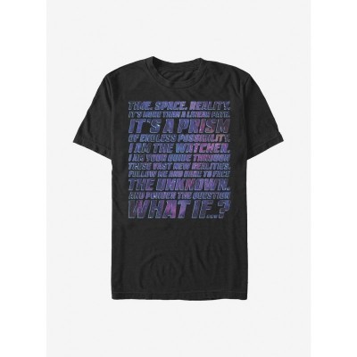 Marvel What If...? Unisex Space Prism Cotton T-Shirt