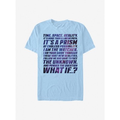 Marvel What If...? Unisex Space Prism Cotton T-Shirt