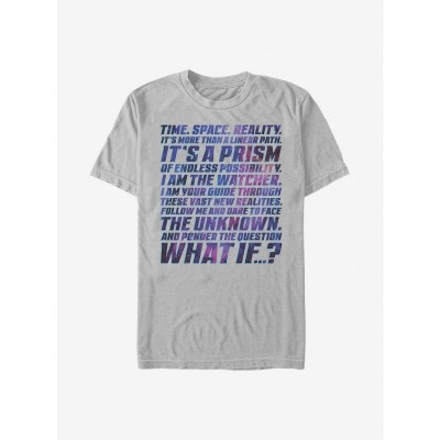Marvel What If...? Unisex Space Prism Cotton T-Shirt