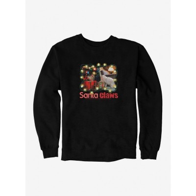 Christmas Vacation Santa Claws Men's Heavyweight Fleece Sweatshirt