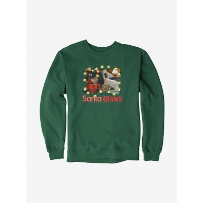 Christmas Vacation Santa Claws Men's Heavyweight Fleece Sweatshirt