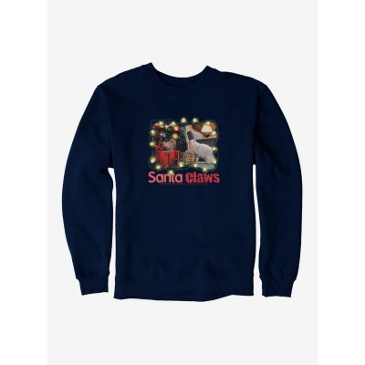 Christmas Vacation Santa Claws Men's Heavyweight Fleece Sweatshirt