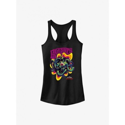 Marvel Girls Marvelous Doctor Strange Gargantos Tank Top - Black