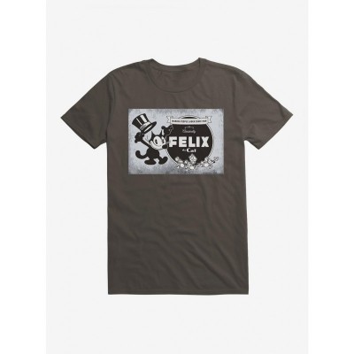 Felix Cat Vintage Poster Tee, Lightweight Men's Cotton T-Shirt