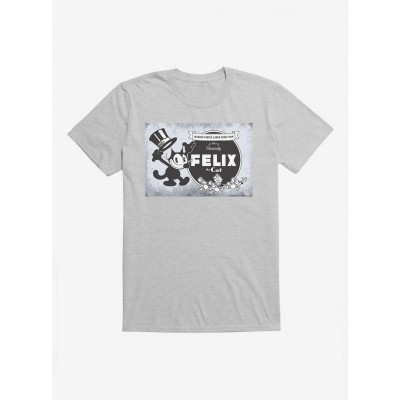 Felix Cat Vintage Poster Tee, Lightweight Men's Cotton T-Shirt