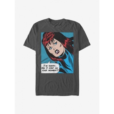 Marvel Black Widow Apology Grey T-Shirt for Men