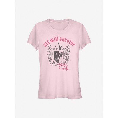 Disney Cruella Punk Art T-Shirt for Girls