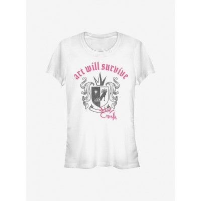 Disney Cruella Punk Art T-Shirt for Girls