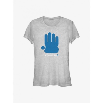 Overwatch 2 Winston Character Girls T-Shirt Grey