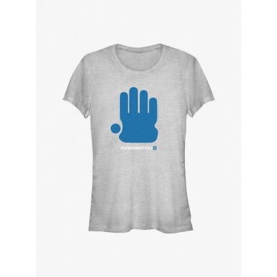 Overwatch 2 Winston Character Girls T-Shirt Grey