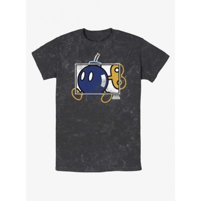 Nintendo Black Bomb-Hei Box T-Shirt for Men
