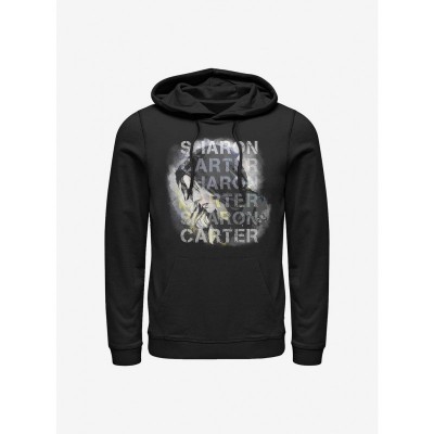 Marvel Falcon Winter Soldier Black Hoodie - Men's Size