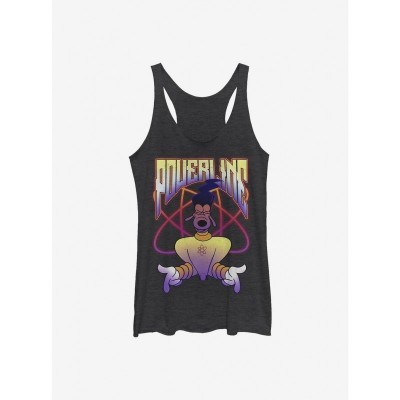 Disney Goofy Movie Graphic Tank Top for Girls - Black