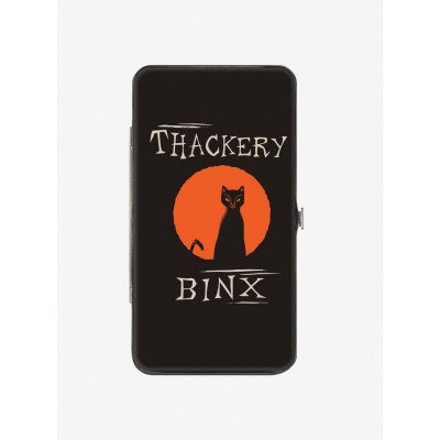 Disney Hocus Pocus Emily Binx Hinge Wallet - Stylish Vegan Leather Wallet