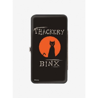 Disney Hocus Pocus Emily Binx Hinge Wallet - Stylish Vegan Leather Wallet