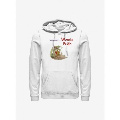 Disney Vintage Winnie The Pooh Hoodie - Men's White