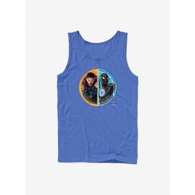 Marvel's Comfortable Spidey Doctor Strange Circle Tank Top - Blue for Men