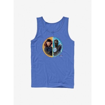 Marvel's Comfortable Spidey Doctor Strange Circle Tank Top - Blue for Men
