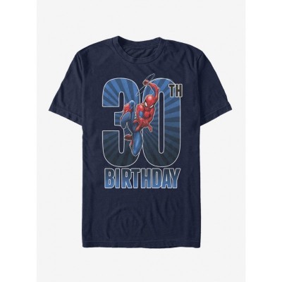 Marvel's Spider-Man 30th Anniversary Blue T-Shirt for Men