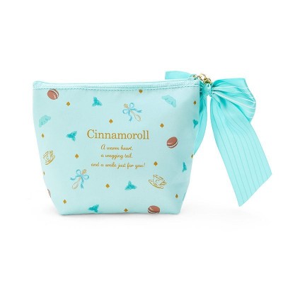 Cinnamoroll Tea Time Zipper Pouch - Pastel Fun for Sanrio Lovers