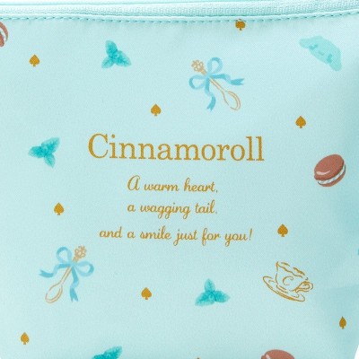 Cinnamoroll Tea Time Zipper Pouch - Pastel Fun for Sanrio Lovers