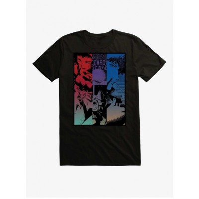 Cowboy Bebop Character Art T-Shirt - Unisex Black