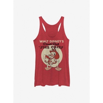 Disney Vintage Fireman Donald Duck Tank Top for Girls - RED