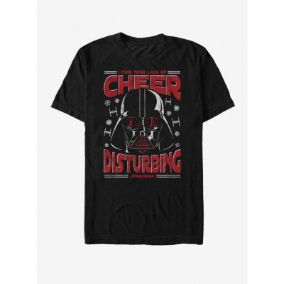 Star Wars Darth Vader Men's Cotton T-Shirt - Black