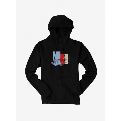 Universal Jaws Font No Swim Hoodie for Men