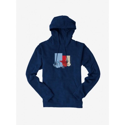 Universal Jaws Font No Swim Hoodie for Men