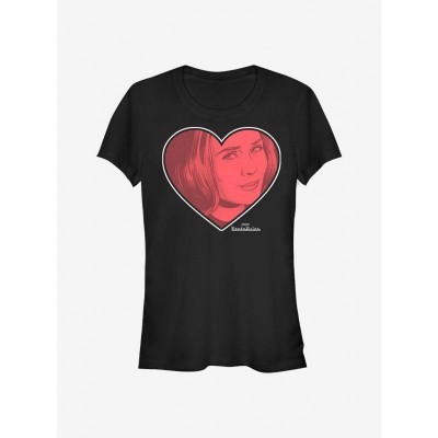 Marvel WandaVision Wanda Adorable Girls Tee - Black