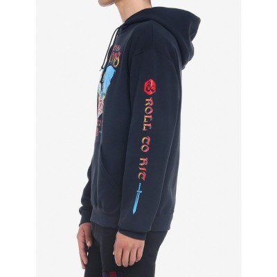 Dungeons & Dragons Roll to Hit Dragon Dice Hoodie for Men